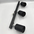 Spot Liniar Reglabil Negru 3 X GU10 450mm