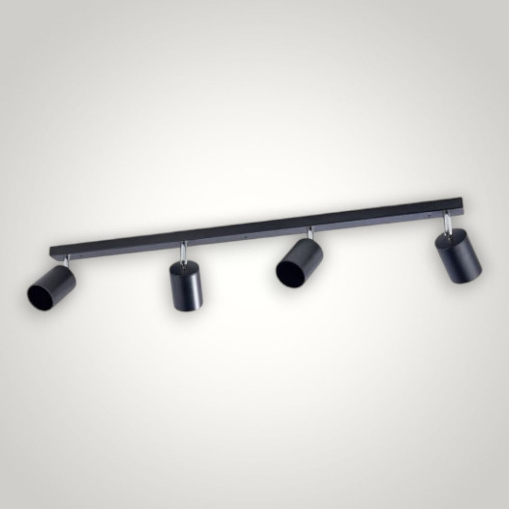 Spot Liniar Reglabil Negru 4 X GU10 800mm