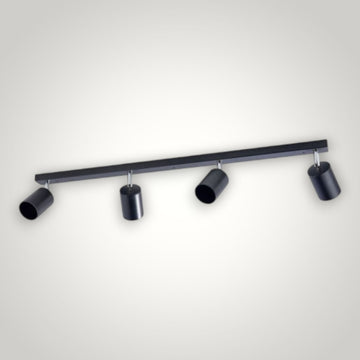 Spot Liniar Reglabil Negru 4 X GU10 800mm