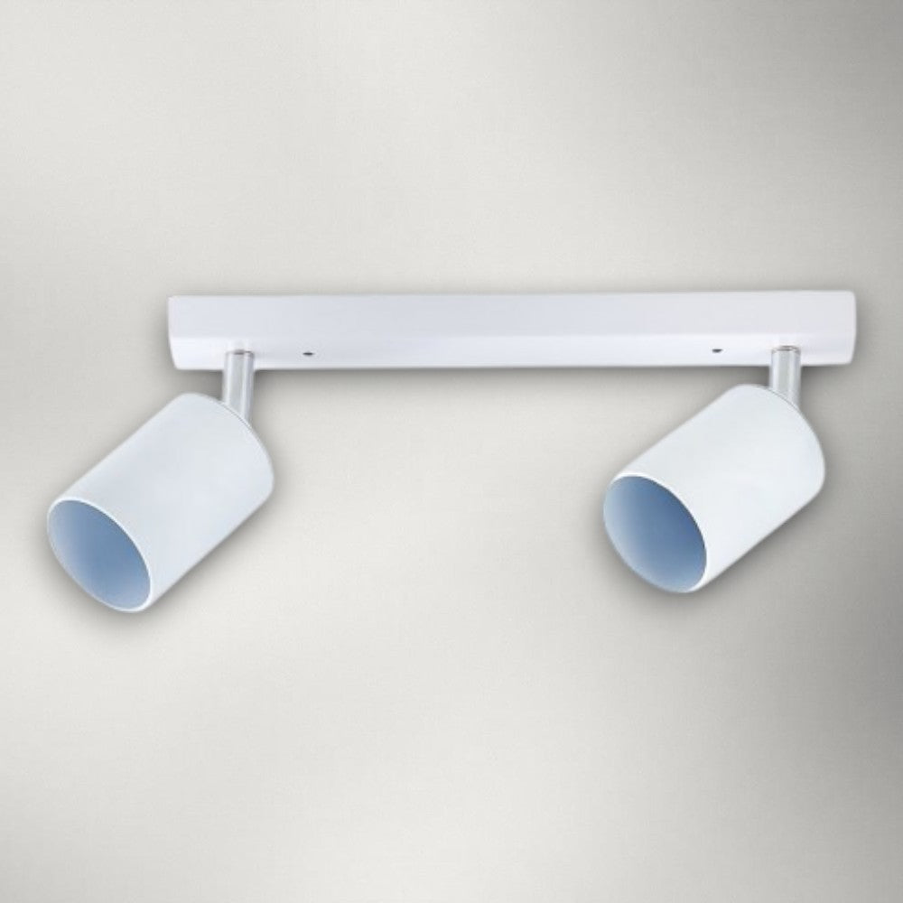 Spot Liniar Reglabil Alb 2XGU10 450mm