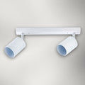 Spot Liniar Reglabil Alb 2XGU10 450mm