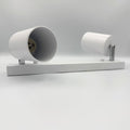 Spot Liniar Reglabil Alb 2XGU10 450mm