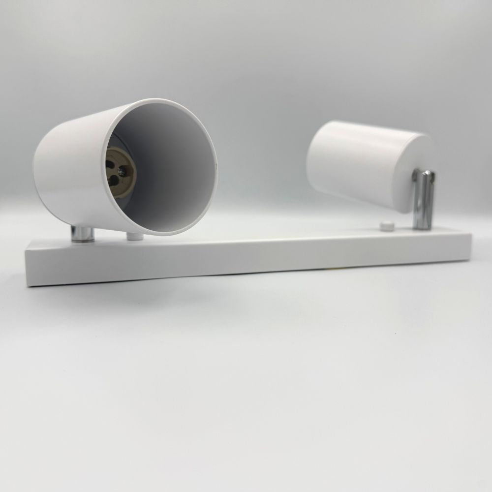 Spot Liniar Reglabil Alb 2XGU10 450mm
