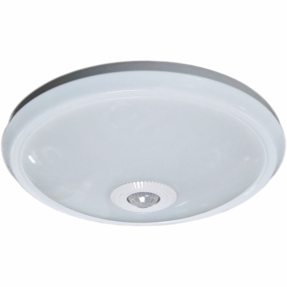 Plafoniera Led cu senzor de miscare reglabil Ã˜290x95mm, 18W=115W, 6500K, lumina rece