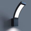 APLICA LED EXTERIOR NEGRU 12W/700LM/3000K IP65 230V 230x105x80MM