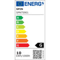 Aplica LED BAT Ovala 10W=90W, 4000K, lumina neutra, cu protectie IP65
