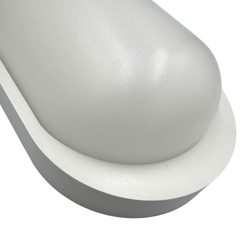 Aplica LED BAT Ovala 10W=90W, 4000K, lumina neutra, cu protectie IP65