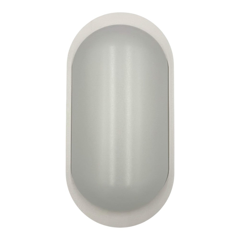 Aplica LED BAT Ovala 10W=90W, 4000K, lumina neutra, cu protectie IP65