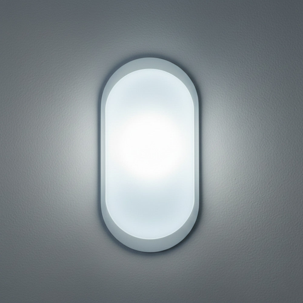 Aplica LED BAT Ovala 18W=162W, 4000K, lumina neutra, cu protectie IP65