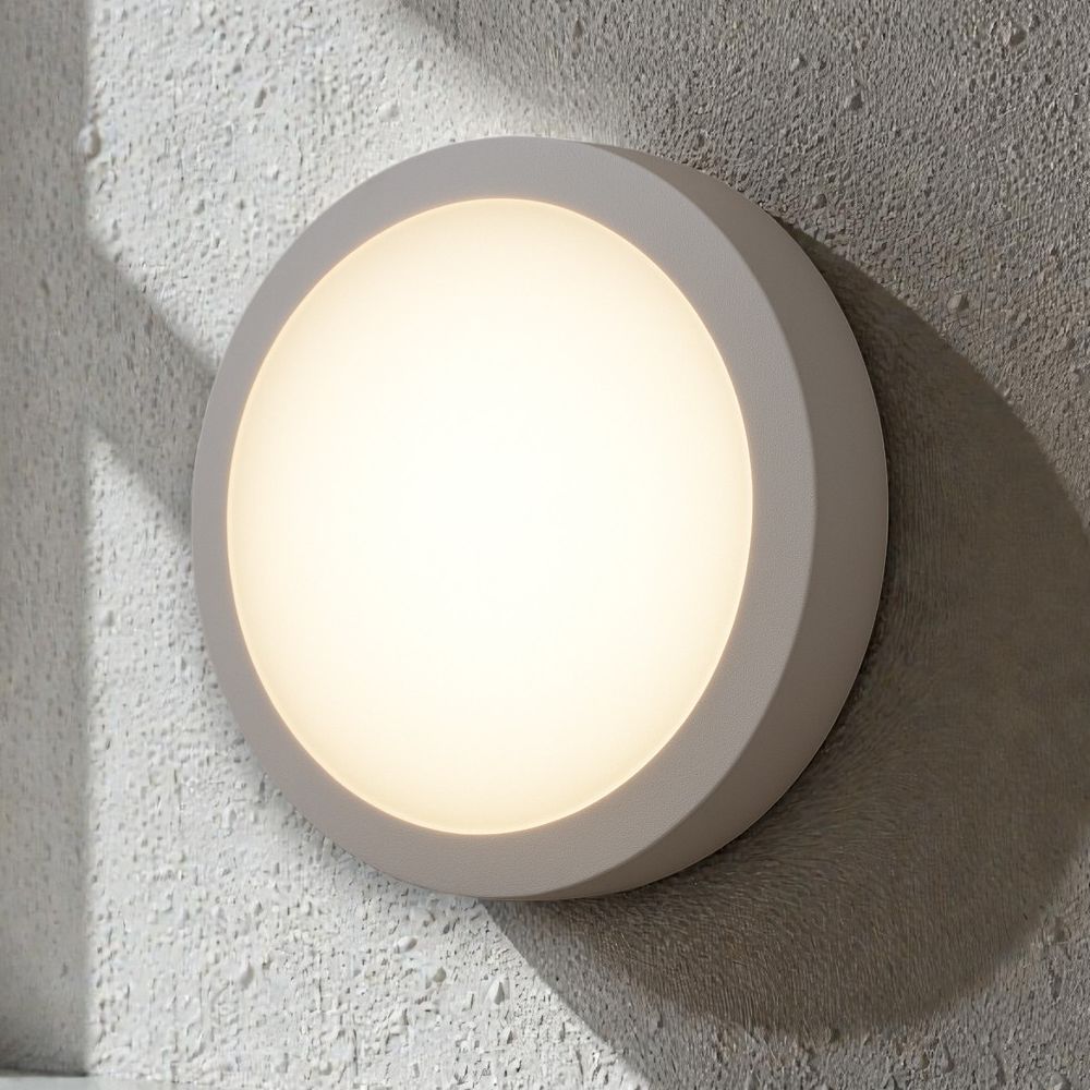 Aplica LED de exterior Rotunda fi180, 12W=100W, 4000K, lumina neutra, cu protectie IP65