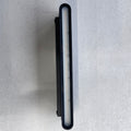 Aplica LED de exterior extra-plata Long, 24W=160W, 3000K, lumina calda, 2160Lm, IP65