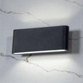 Aplica LED de exterior extra-plata Long, 24W=160W, 3000K, lumina calda, 2160Lm, IP65