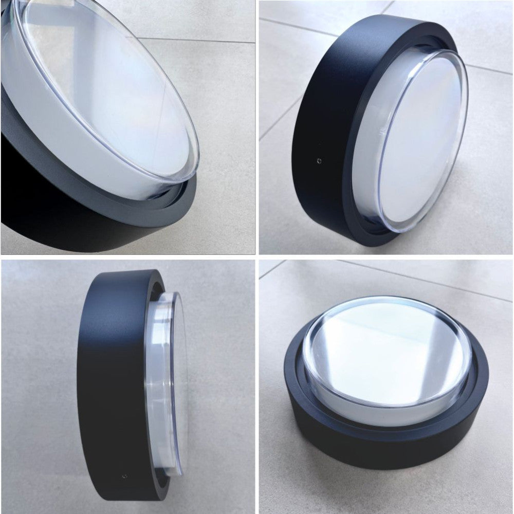 Aplica rotunda Lara IP65 15W 3000K 1350LM