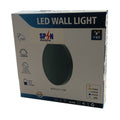 Aplica LED Perete Biscuit fi150, 12W, 6000K, lumina rece, cu protectie IP65