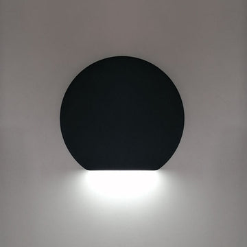 Aplica LED Perete Semicerc fi135, 7W, 6000K, lumina rece, cu protectie IP65