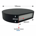 Aplica LED Perete Semicerc fi135, 7W, 6000K, lumina rece, cu protectie IP65