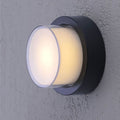 Aplica LED de exterior, Ø160mm, 12W=75W, 3000K, lumina calda, 1080Lm, IP65