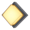 Aplica LED de exterior, 160x160mm, 12W=75W, 3000K, lumina calda, 1080Lm, IP65