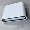 Aplica LED de exterior extra-plata, 6W=40W, 3000K, lumina calda, 540Lm, IP65