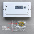 Aplica LED de exterior extra-plata, 12W=75W, 3000K, lumina calda, 1080Lm, IP65