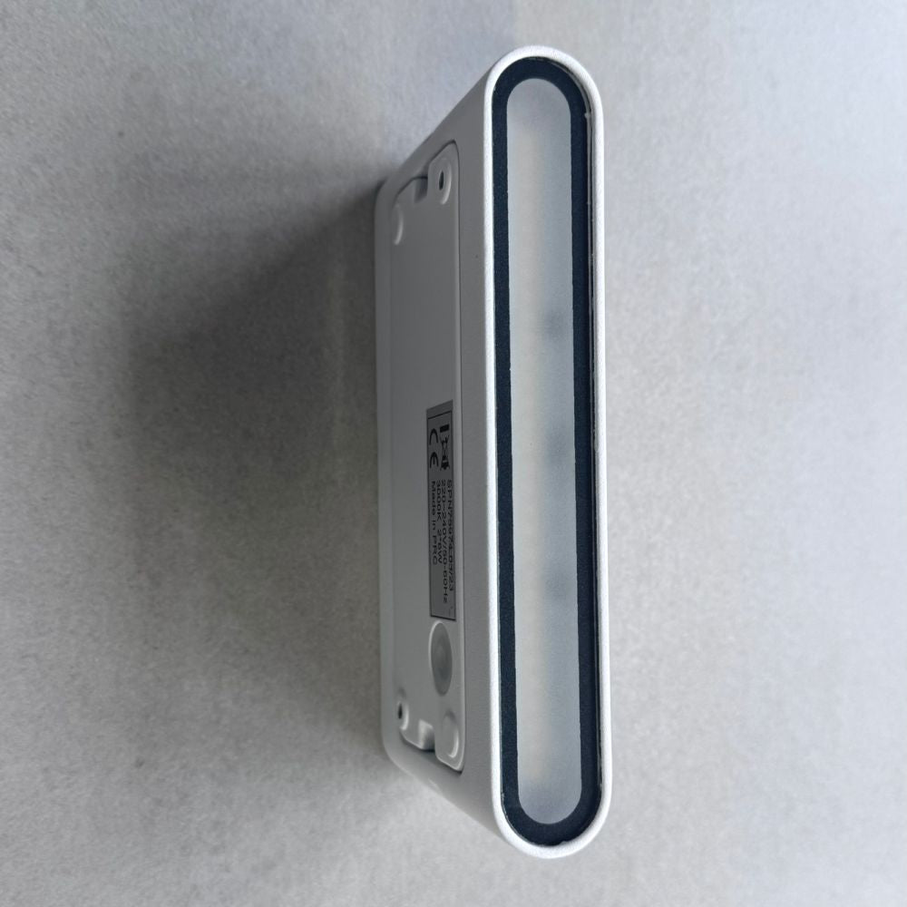 Aplica LED de exterior extra-plata, 12W=75W, 3000K, lumina calda, 1080Lm, IP65