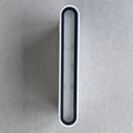 Aplica LED de exterior extra-plata, 12W=75W, 3000K, lumina calda, 1080Lm, IP65