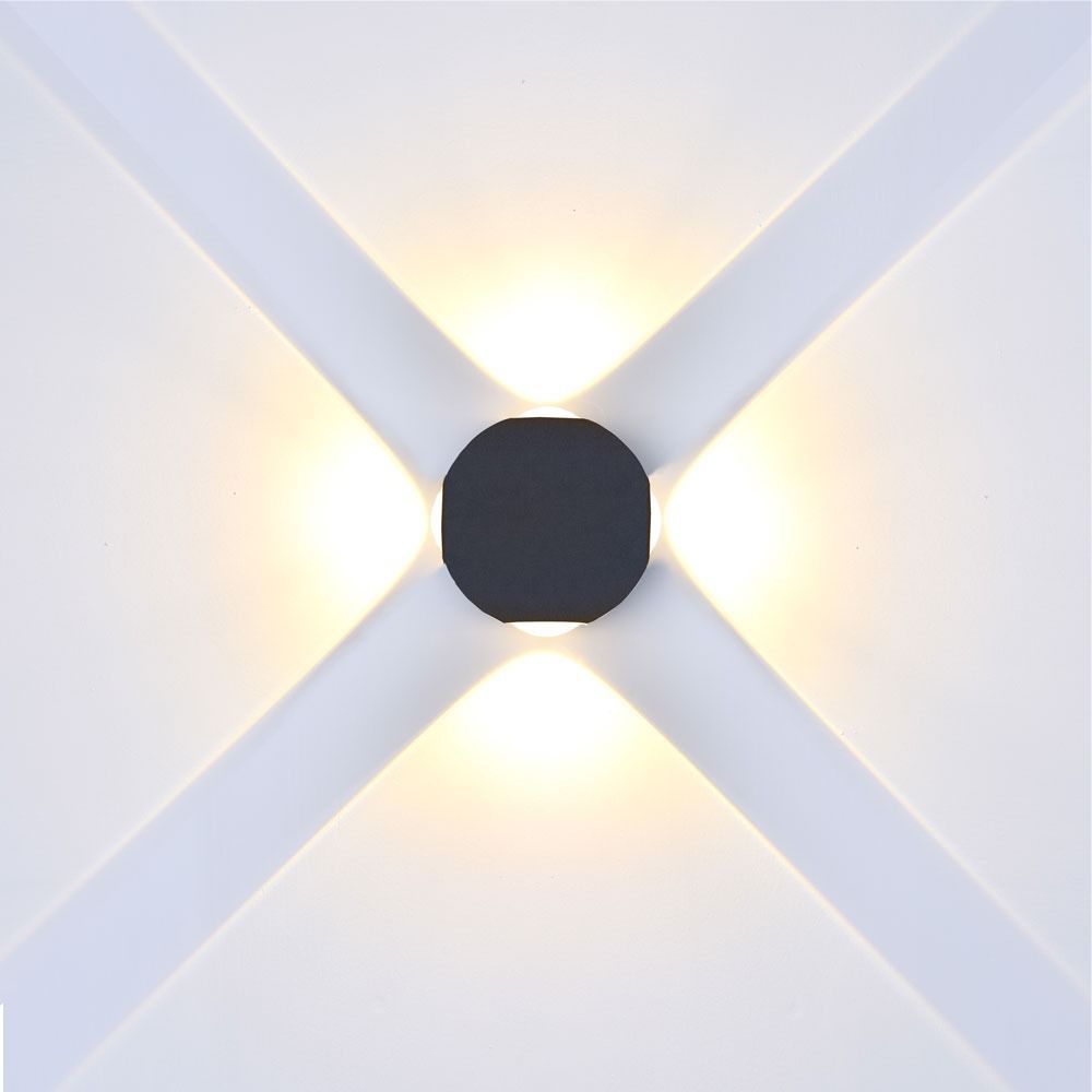 Aplica De Perete Comet 4x1w, 3000k, Lumina Calda