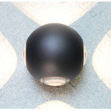Aplica LED de exterior, Ø160mm, 12W=75W, 3000K, lumina calda, 1080Lm, IP65