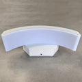 Aplica LED de exterior concava ALBA, 24W=160W, 3000K, lumina calda, 2160Lm, IP65