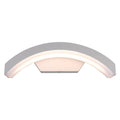 Aplica LED de exterior concava ALBA, 24W=160W, 3000K, lumina calda, 2160Lm, IP65