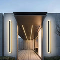 Aplica led liniara de perete neagra 25W/1300LM/3000K - 800mm