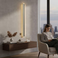 Aplica led liniara de perete neagra 45W/2200LM/3000K - 1500mm