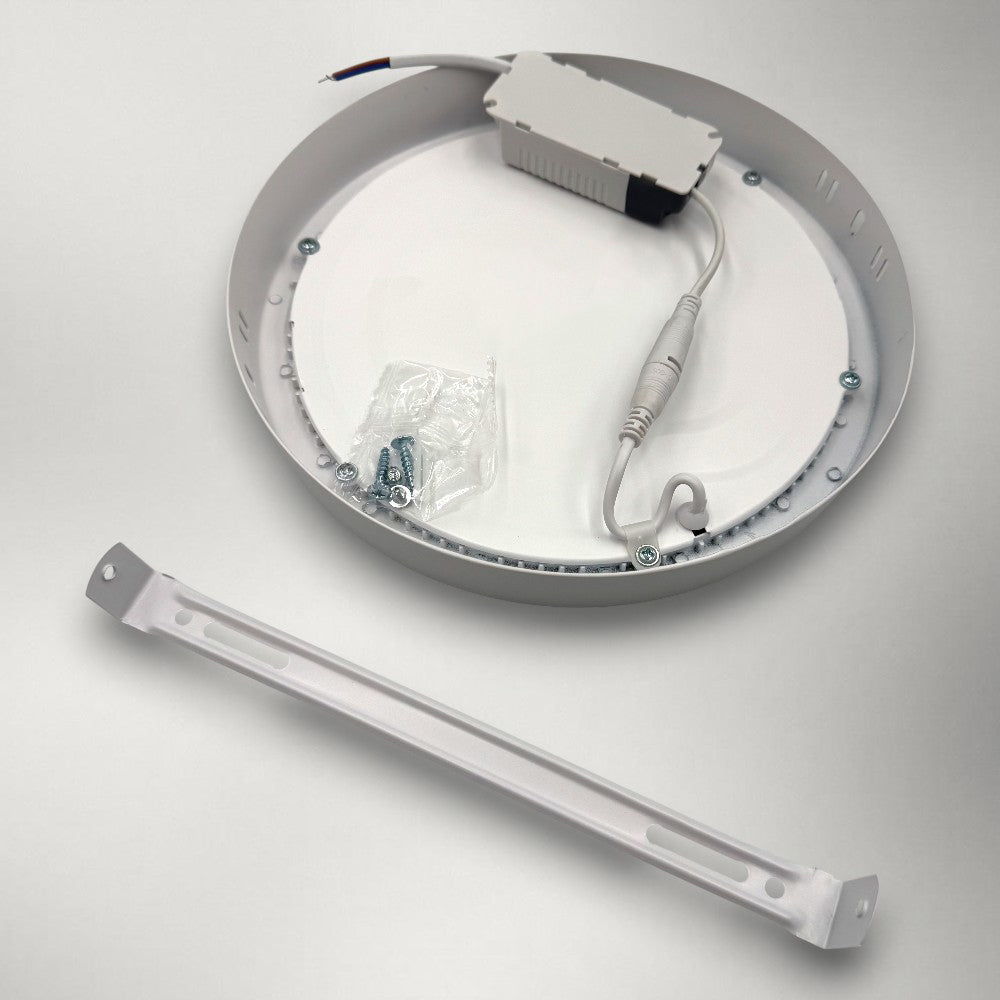 Spot Led aplicat Ã˜300, 24W=200W, 6400K, lumina rece