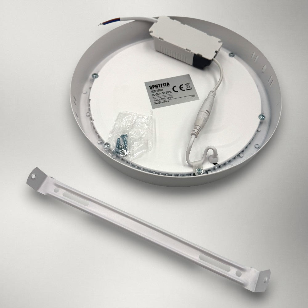 Spot Led aplicat Ã˜300, 24W=200W, 2700K, lumina calda