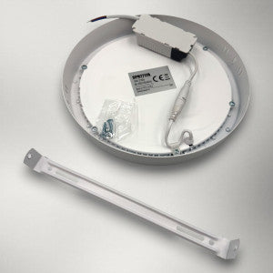 Spot Led aplicat Ø219, 18W=150W, 2700K, lumina calda