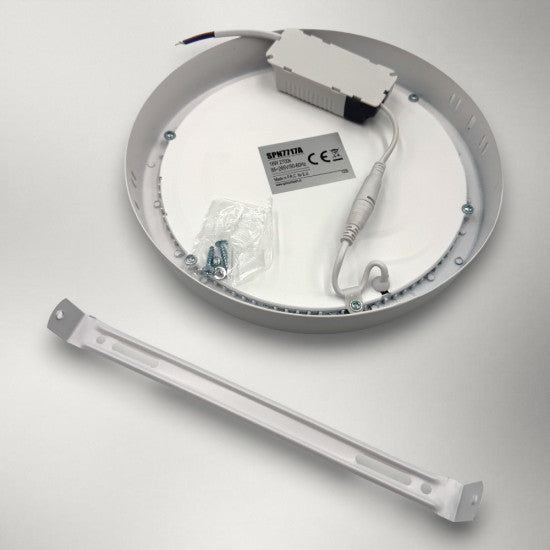Spot Led aplicat Ø219, 18W=150W, 2700K, lumina calda