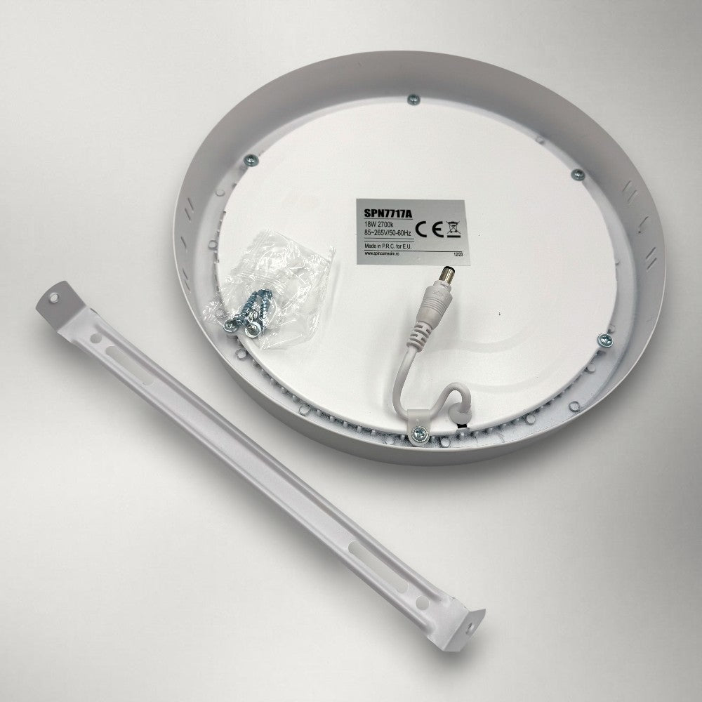 Spot Led aplicat Ã˜300, 24W=200W, 2700K, lumina calda