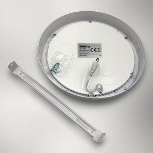 Spot Led aplicat Ø219, 18W=150W, 2700K, lumina calda
