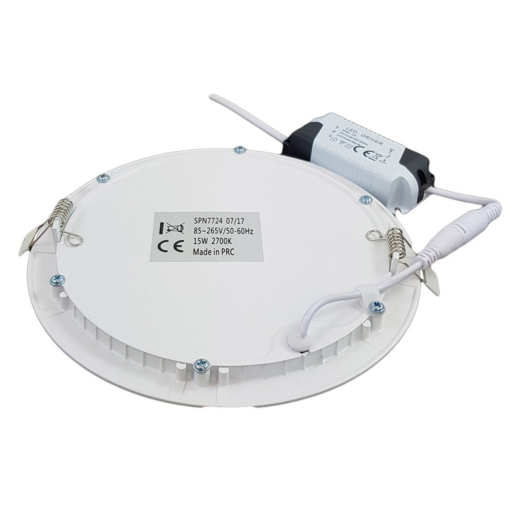 Spot Led Slim Ã˜187, 15W=100W 6400K, lumina rece