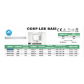 Corp LED baie cu intrerupator, 15w 4000K, lumina neutra, cu protectie IP44, 600mm