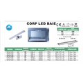 Corp LED baie,12w, 4000K, lumina neutra, lumina neutra, cu protectie IP44, 600mm
