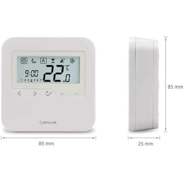 Termostat cu fir programabil pentru incalzire in pardoseala SALUS HTRP 230 Salus