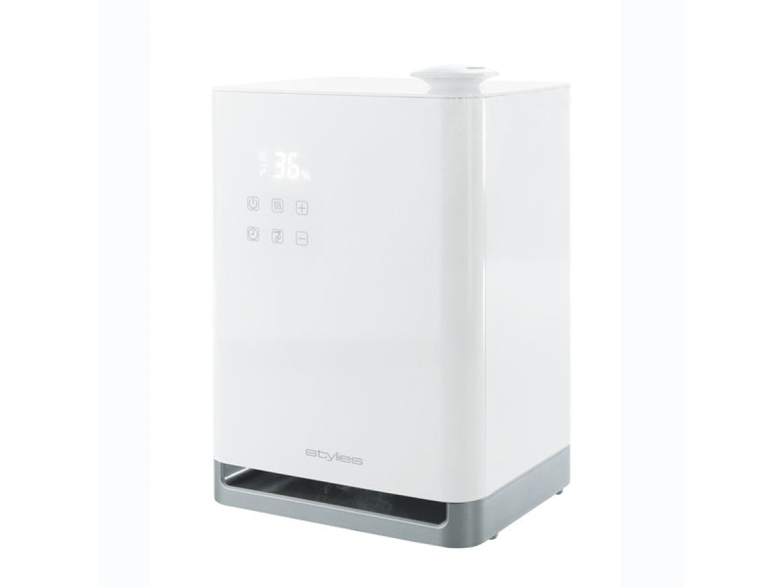 Umidificator cu ultrasunete Titan 9,6 litri/zi, afisaj digital umiditate, timer, suprafata 65 mp