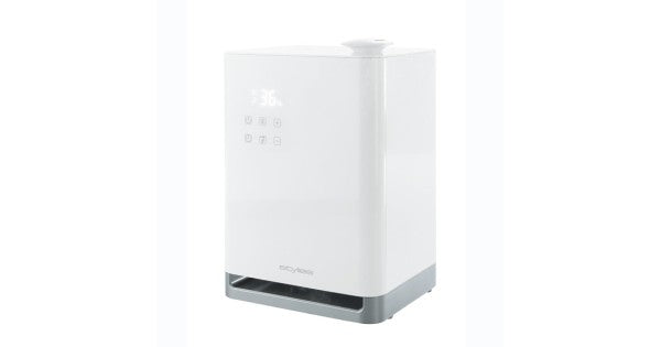 Umidificator cu ultrasunete Titan 9,6 litri/zi, afisaj digital umiditate, timer, suprafata 65 mp