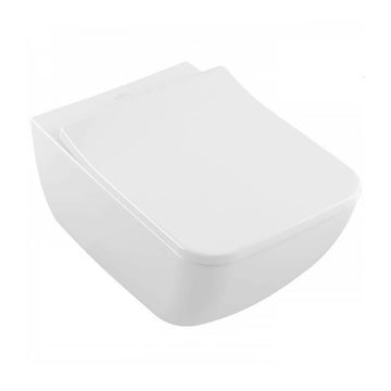 Set vas WC venticello Villeroy&Boch suspendat rimless cu capac soft close