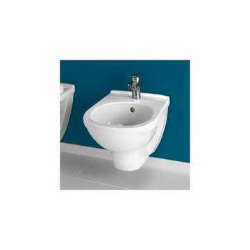 Bideu Villeroy&Boch o.novo suspendat 360X560, cu orificiu pentru baterie, alb alpin