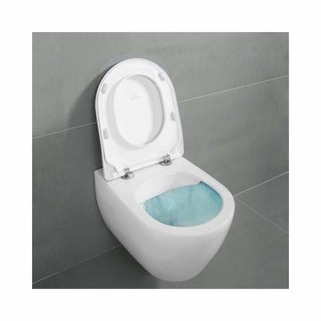Set vas WC subway Villeroy&Boch 2.0 suspendat cu capac WC soft-close, alb lucios