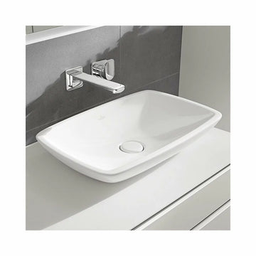 Ventil Villeroy&Boch push open alb pentru lavoare cu preaplin