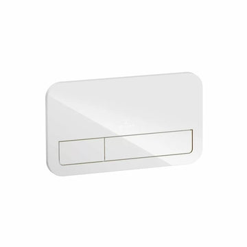 Clapeta WC viconnect Villeroy&Boch 200G glass glossy white, crom lucios