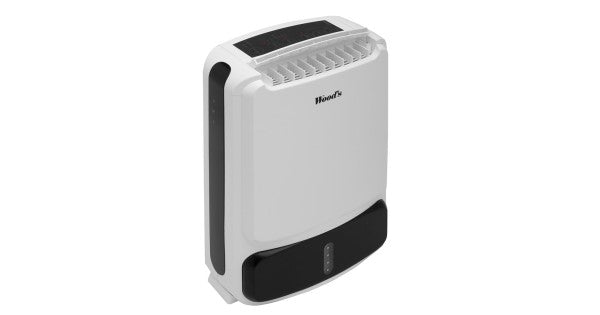 Dezumidificator si incalzitor cu rotor Woods WDD80 Ionizare Timer 3 Trepte ventilator pentru temperaturi scazute suprafata 40 mp
